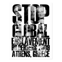 Bilderberg (ANTI-NWO Krieg) Postkarten
