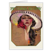 Bildhafter Review, 1925 Grußkarte