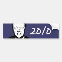 Bill Clinton Autosticker