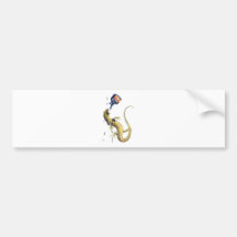 Bill die Eidechse Auto Sticker