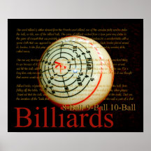 Billards Poster
