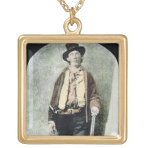 Billy das Kind (farbiger Stich) Personalisierter Schmuck