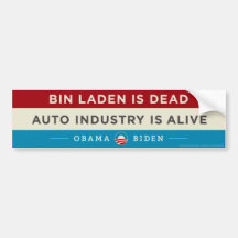 Bin Laden ist tot, Auto-Industrie ist lebendig: Ob Autoaufkleber