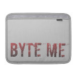 Binäres Byte ich MacBook Sleeve