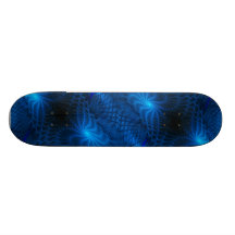 Binarium abstraktes Fraktal Skateboard Deck