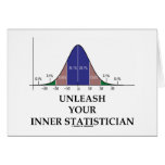 Binden Sie Ihren inneren Statistiker los (Bell-Kur Grußkarten