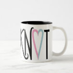 Bindung des Knoten-Bechers Kaffee Haferl