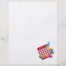 Bingo-Spiel Flyerbedruckung
