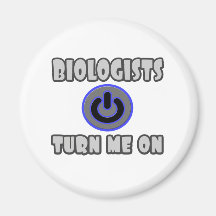Biologen schalten mich ein kühlschrankmagnet