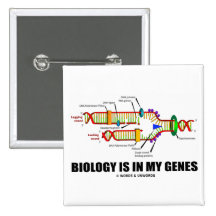 Biologie ist in meinen Genen (DNS-Reproduktion) Buttons