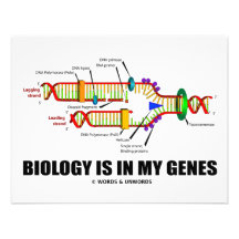 Biologie ist in meinen Genen (DNS-Reproduktion) Individuelle Ankündigungen