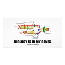 Biologie ist in meinen Genen (DNS-Reproduktion) Bilderkarte