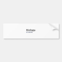 Biologie… mag ich dieses auto sticker