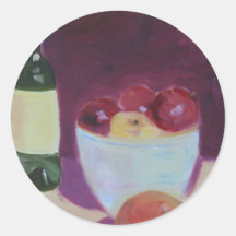 "Birne und Äpfel " Sticker