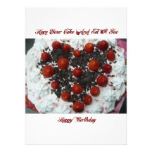 Birthday Cake Invitations