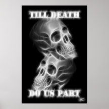 Bis Tod tun Sie uns Teil Plakatdrucke