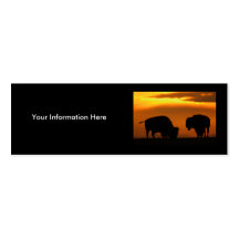 Bison Visitenkarte