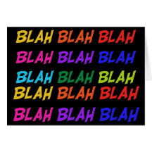 Blabla - Blabla Grußkarten