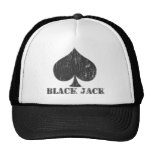 Blackjack-Fernlastfahrer-Hut Kult Kappen