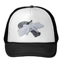 BlackPistolGarterBelt102811 Truckercap