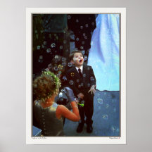 Blasen-Junge - Ringbearer, nachdem Wedding Poster