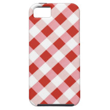 Blasser Karogingham Kasten iPhone 5 Hülle