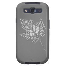 Blatt für die Galaxie 3 Galaxy S3 Schutzhüllen