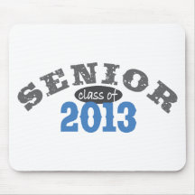 Blau des Senior-2013 Mauspad