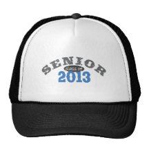 Blau des Senior-2013 Retrokultkappen