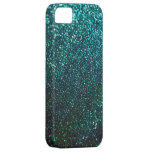 Blau-/Grün-Schein-Glitter iPhone 5 Fall iPhone 5 Schutzhüllen