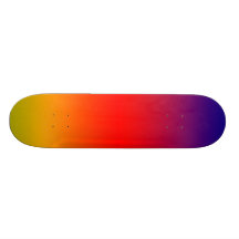 Blau, rot, Gelb Personalisierte Skatedecks