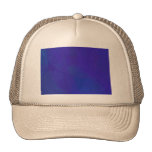 Blau Truckermütze