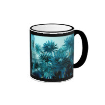Blaue Ansicht, blaue Ansicht Kaffee Haferl