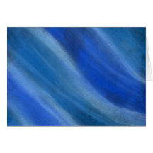 Blaue Himmel-Gruß Karte