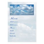 "Blaue Himmel-" Visitenkarte