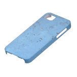 Blaue konkrete Beschaffenheit iPhone 5 Etui