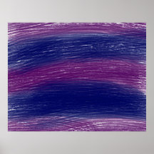 Blaue lila Wellen abstrakt Posterdrucke