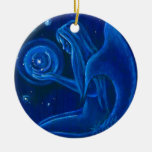 Blaue Meerjungfrau-Universum-Weihnachtsverzierung Ornamente