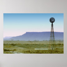 Blaue MESA-Majestät Posterdruck