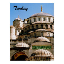 blaue Moschee Postkarte
