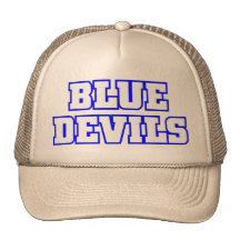 Blaue Teufel Baseballcaps