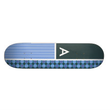 Blaue Tupfen Individuelles Deck
