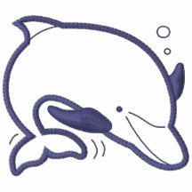 Blauer Delphin