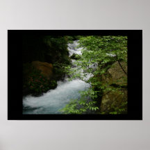 Blauer Fluss Posterdrucke