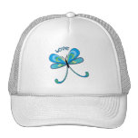 BLAUER LIEBE-SCHMETTERLING RETROKAPPE