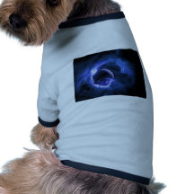 Blauer Mond Haustiershirt