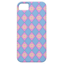 Blauer rosa Diamanten iPhone 5 Kasten iPhone 5 Etui