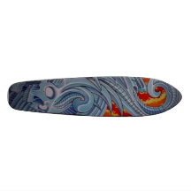 BLAUER SCHÄDEL PERSONALISIERTE DECKS
