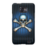 Blauer Schädel-Samsung-Galaxie-Kasten Galaxy SII Hülle