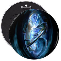 Blaues abstraktes buttons
